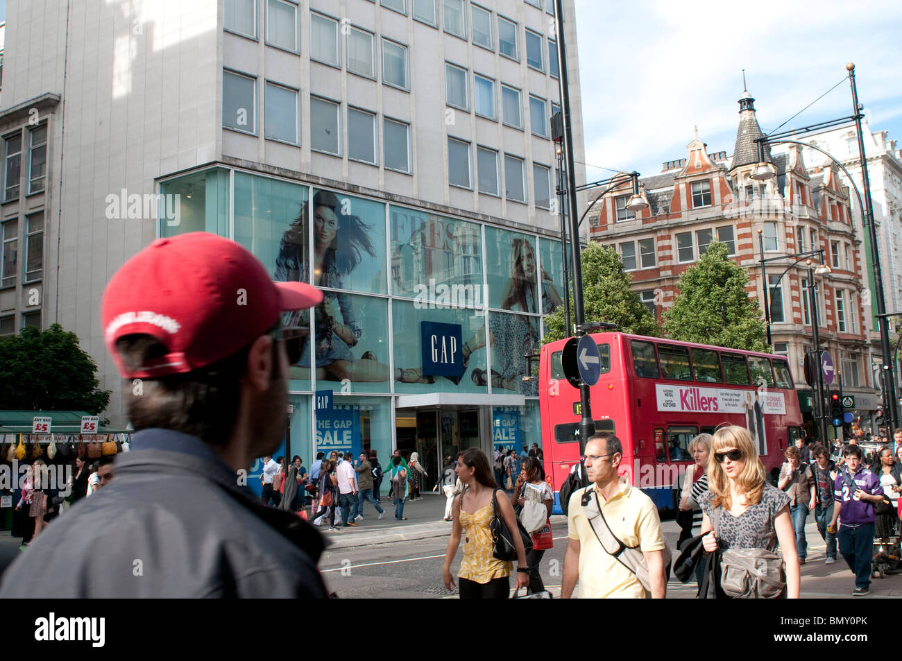 Gap store on Oxford Street, London, UK Stock Photo Alamy
