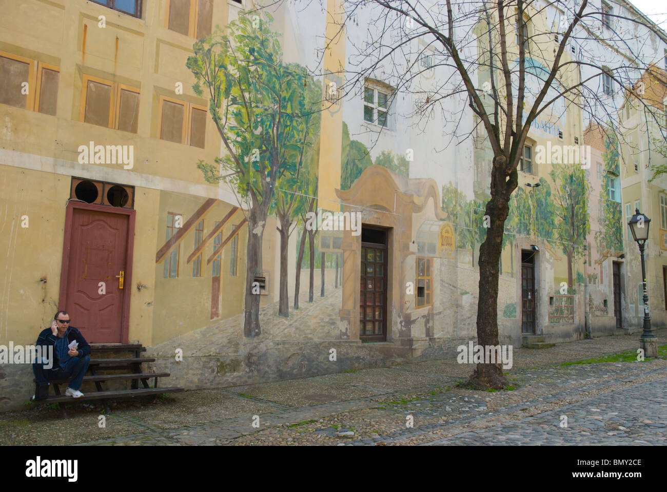 Skadarska street Skadarlija district central Belgrade Serbia Europe Stock Photo