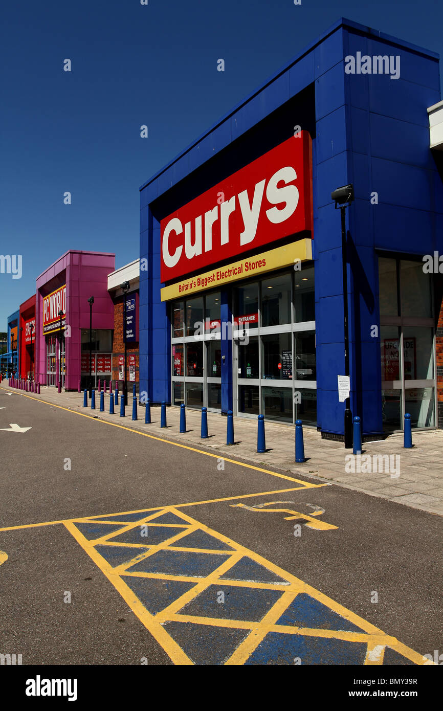 Curry's electrical super store branch in Bristol Stock Photo - Alamy