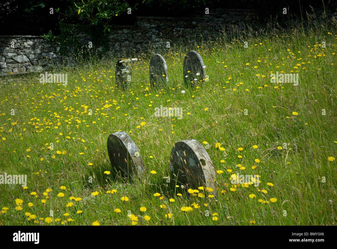 Quaker burial ground near the meeting house at Colthouse, near