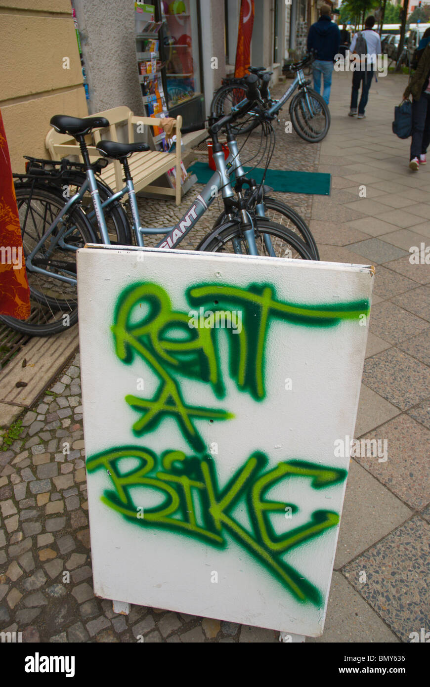 Bike rental berlin hires stock photography and images Alamy