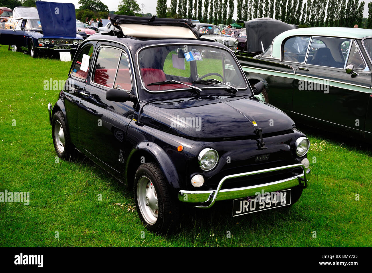 Fiat at Classic Car Show in Luton 2010 Stock Photo