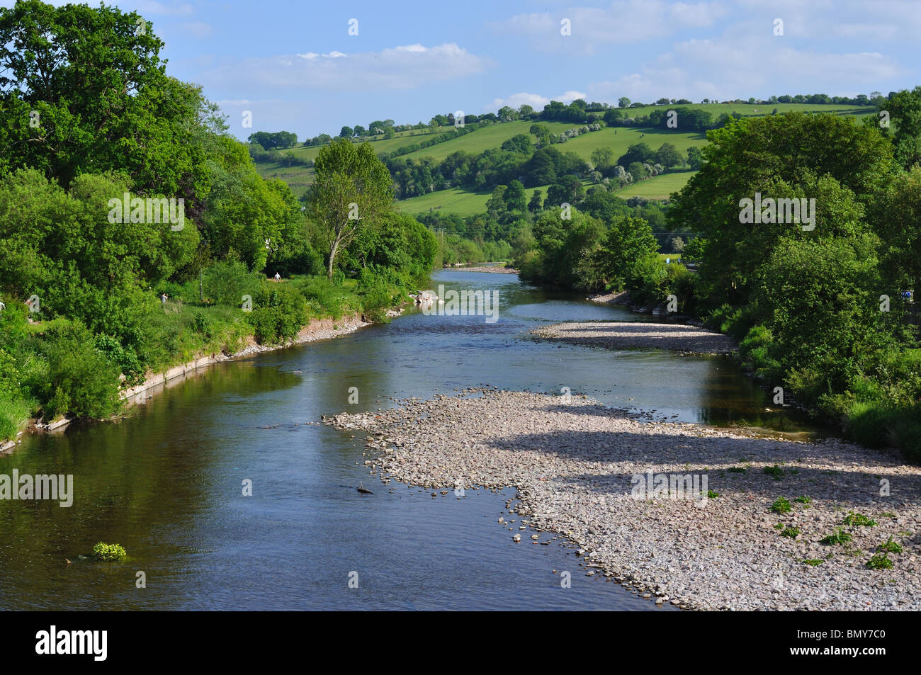 River usk wales hi-res stock photography and images - Alamy