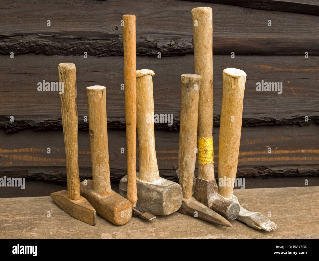 hammers tools Stock Photo