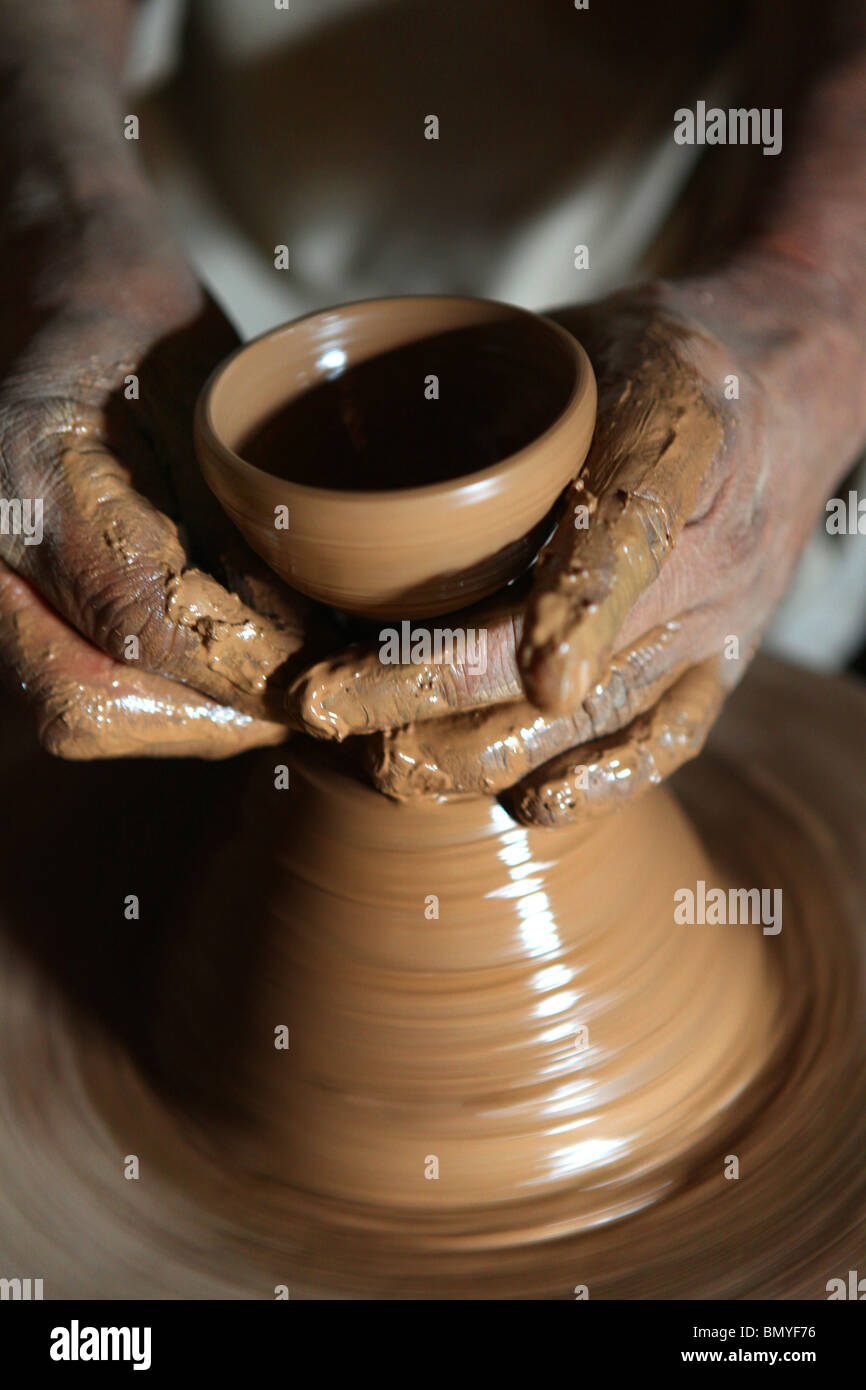 pottery in Pakistan Stock Photo Alamy