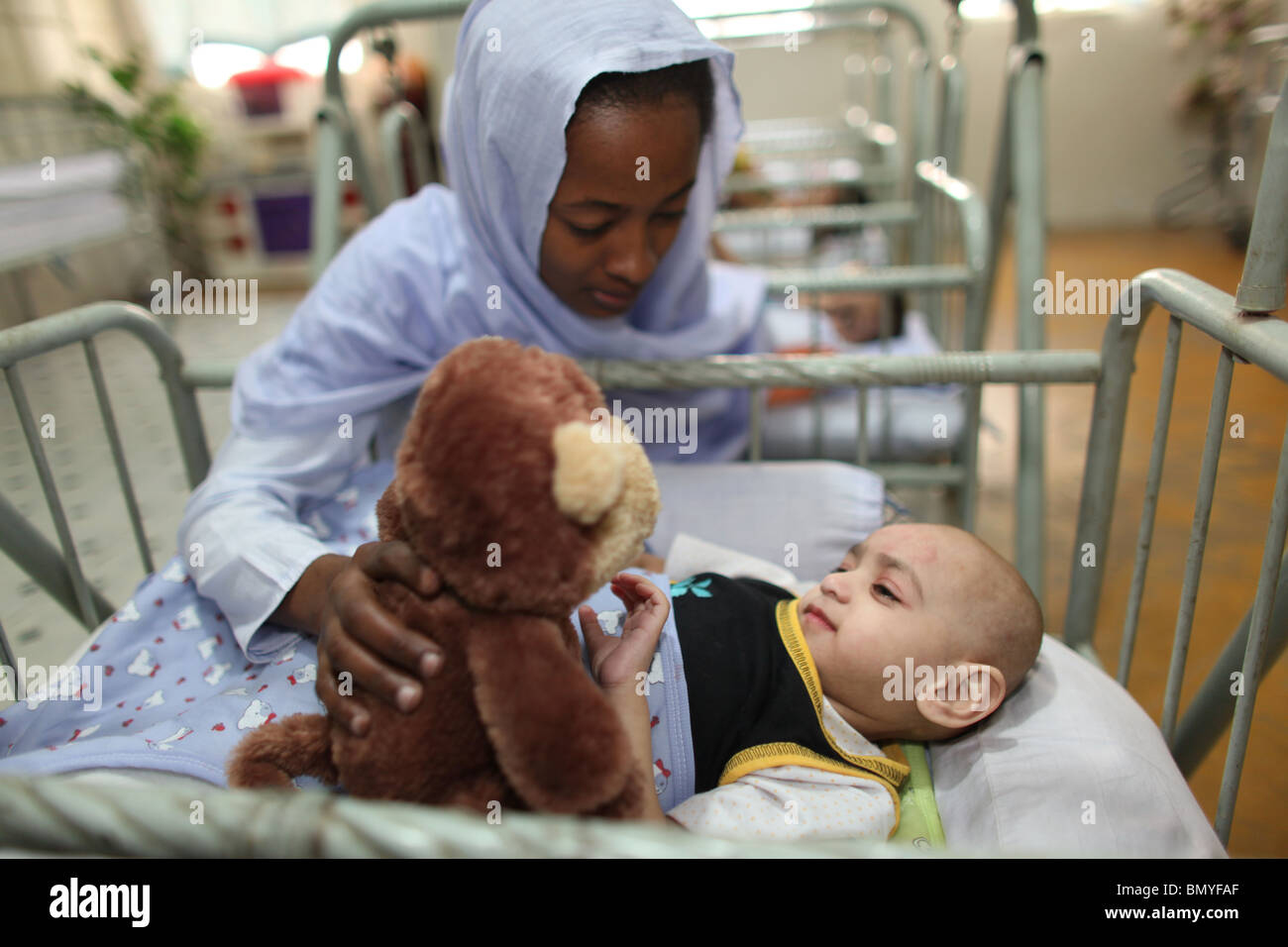 abdul satar edhi runs ambulance services and orphanage in Karachi Stock Photo