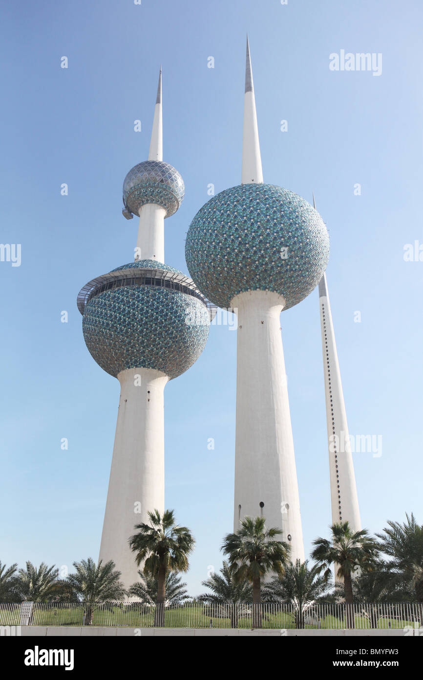 streetview in Kuwait city Stock Photo