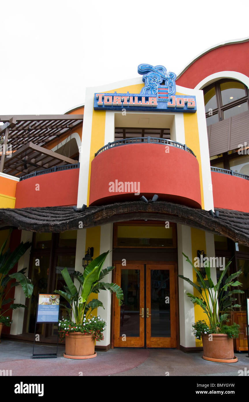 Downtown Disney area, California USA Stock Photo Alamy