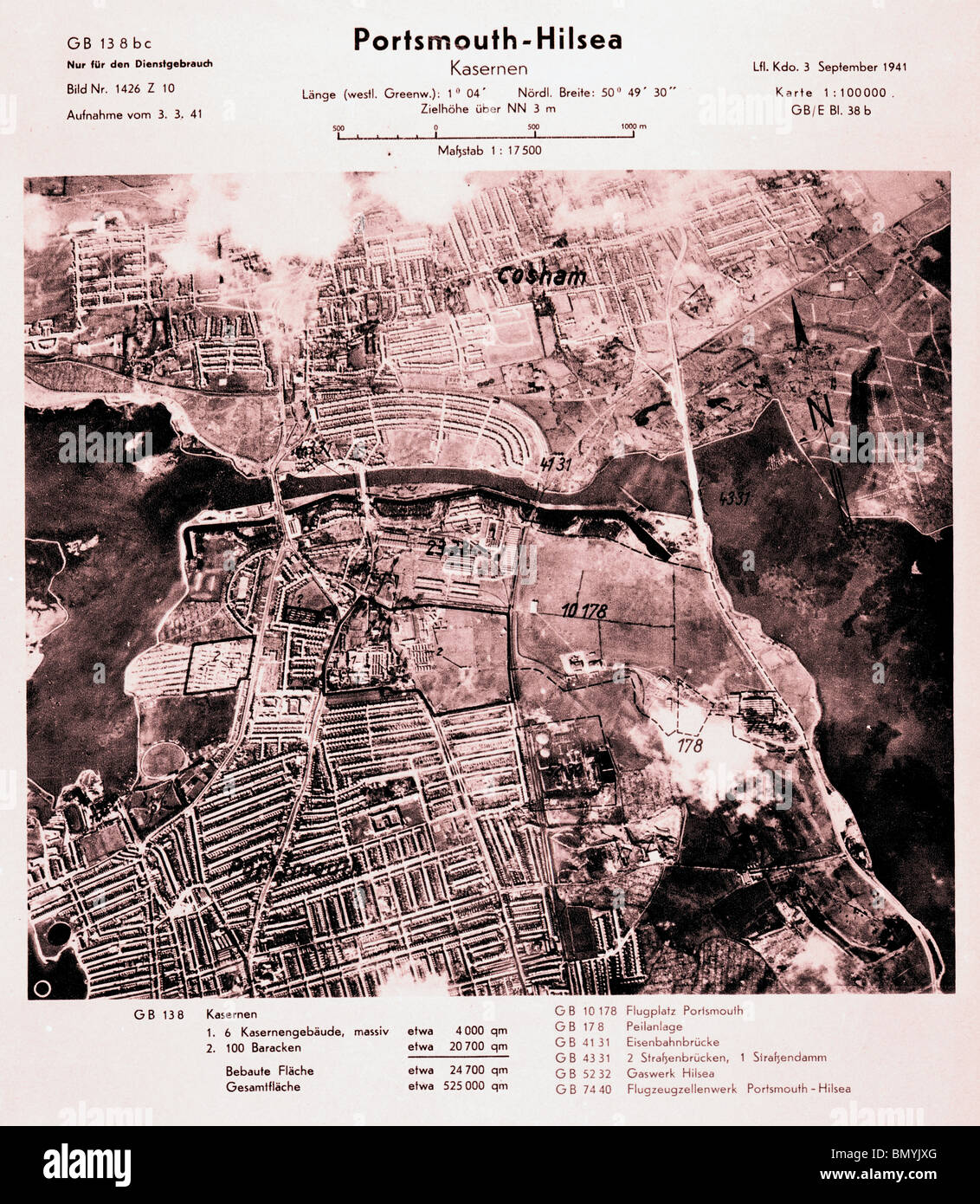 Ww2 german luftwaffe target portsmouth hires stock photography and