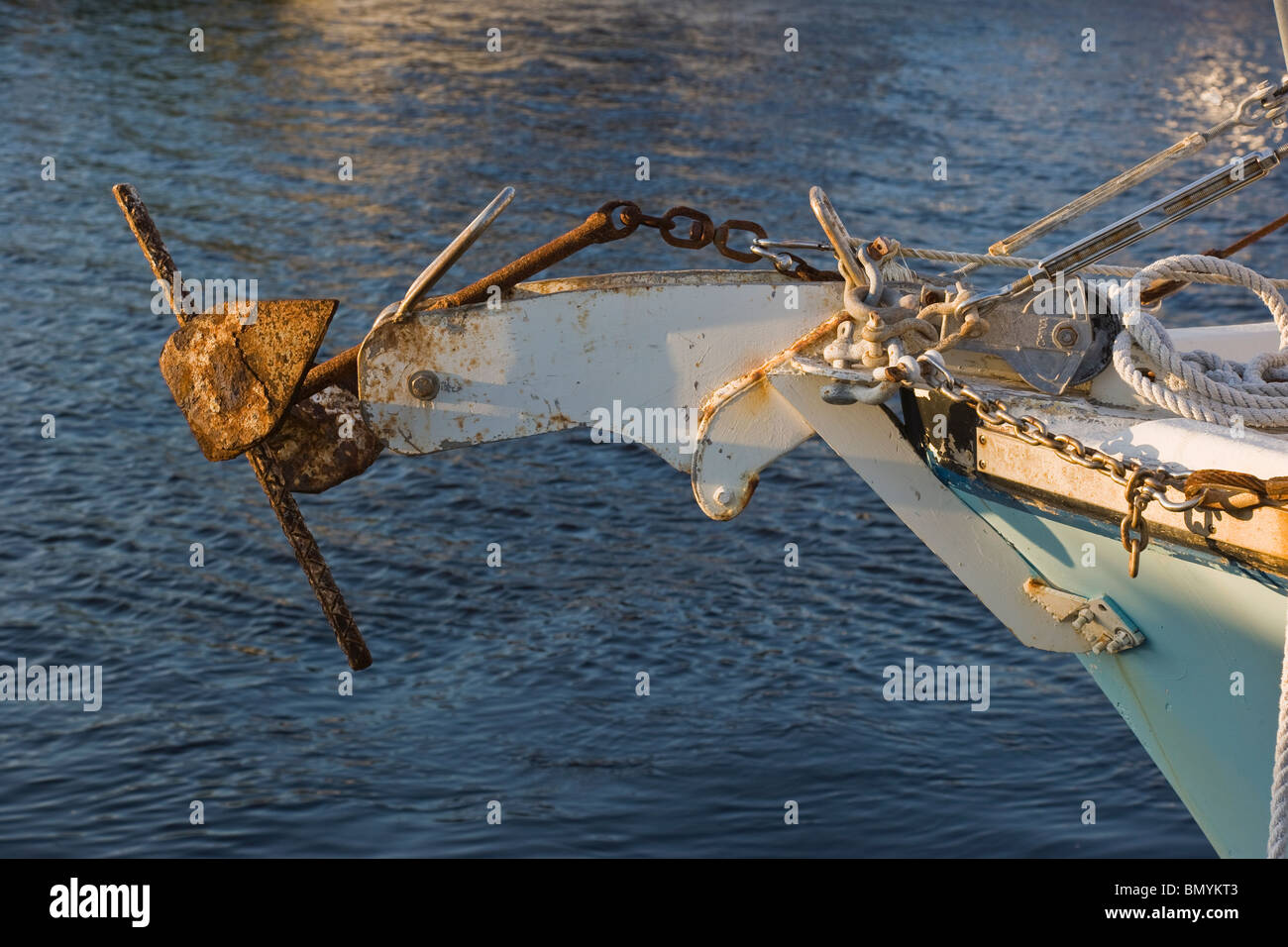 Boat anchor, Mount Dora, Florida, USA Stock Photo Alamy