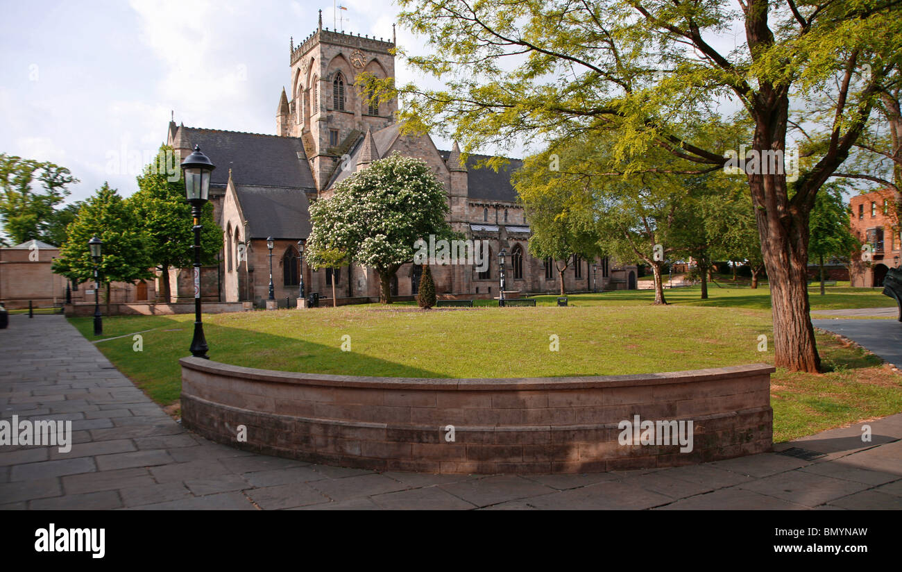 St James Church near Grimsby town centre Stock Photo