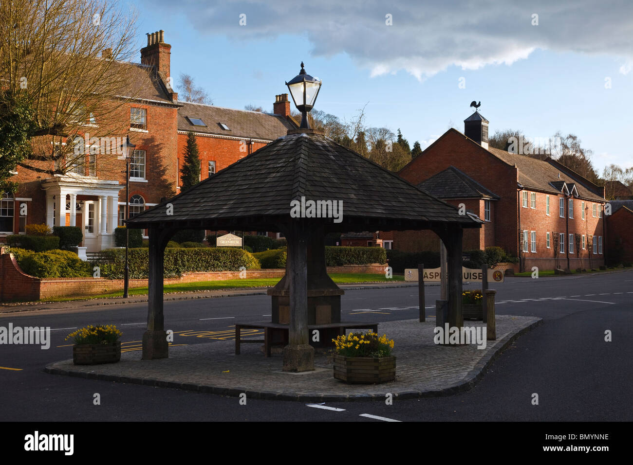 The village of Aspley Guise on the edge of Milton Keynes
