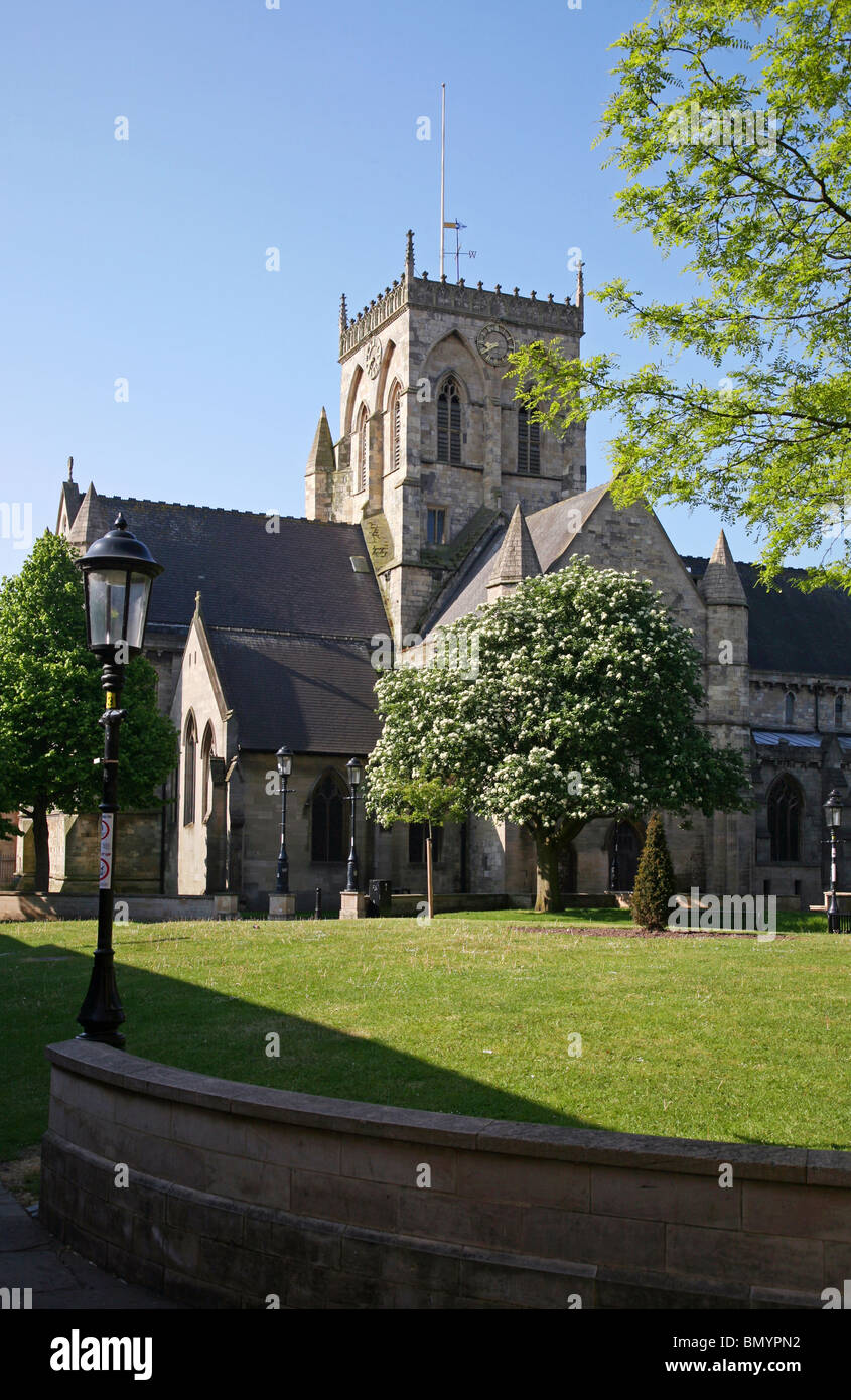 St James Church near Grimsby town centre Stock Photo
