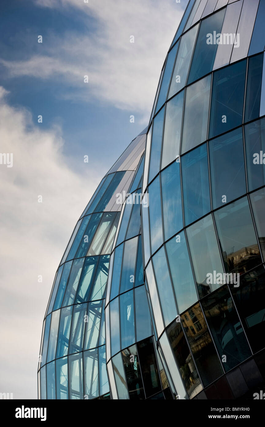 The Sage, Gateshead. Live music venue and centre for musical education designed by Norman Foster. Stock Photo