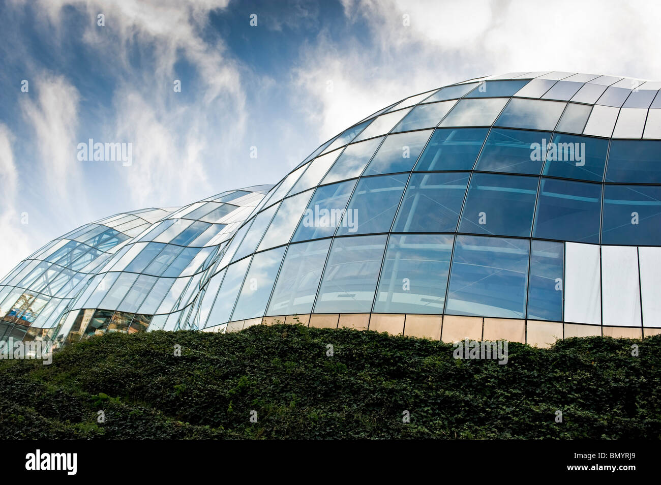 The Sage, Gateshead. Live music venue and centre for musical education designed by Norman Foster. Stock Photo