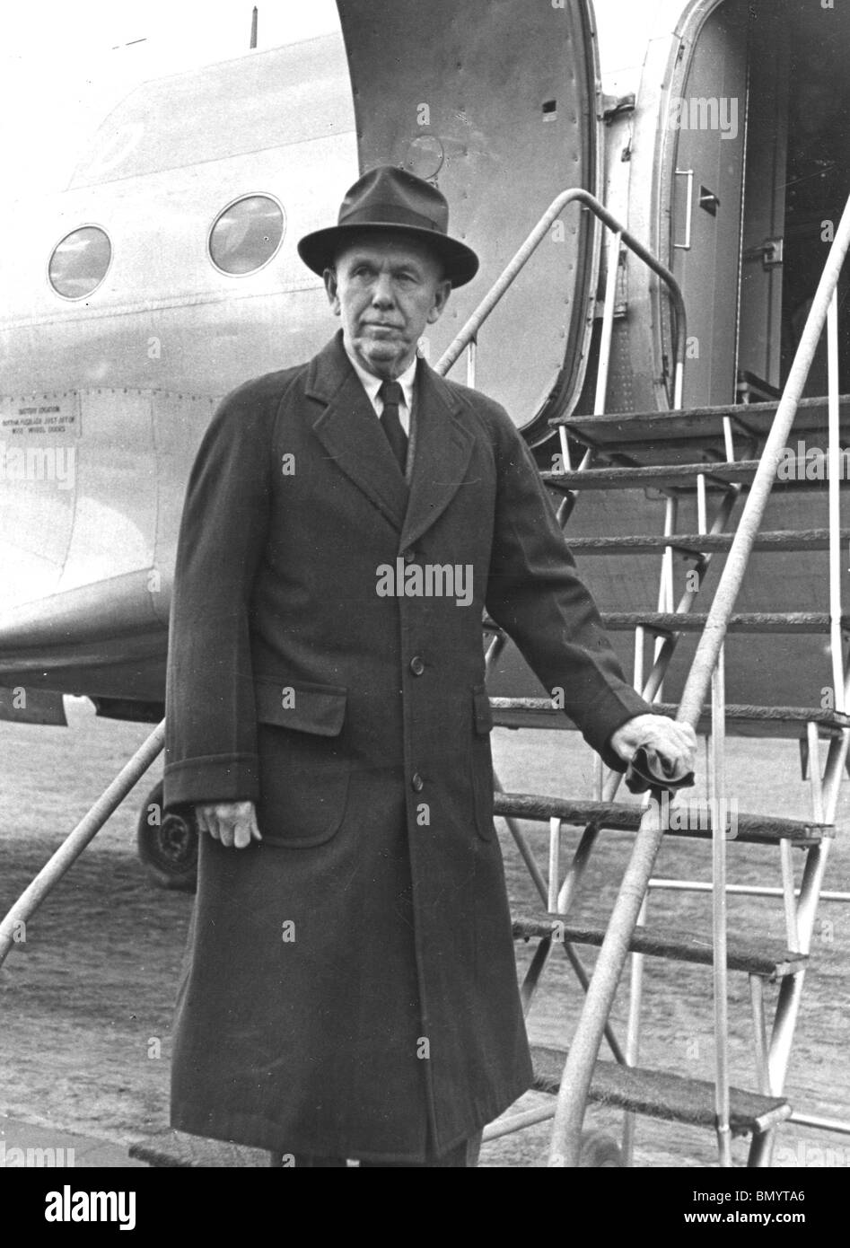 GEORGE C MARSHALL (1880-1959) as US Secretary of State about 1947 Stock Photo