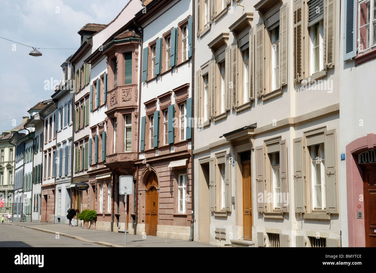 St. AlbanVorstadt, St. Alban, Basel, Switzerland Stock Photo Alamy
