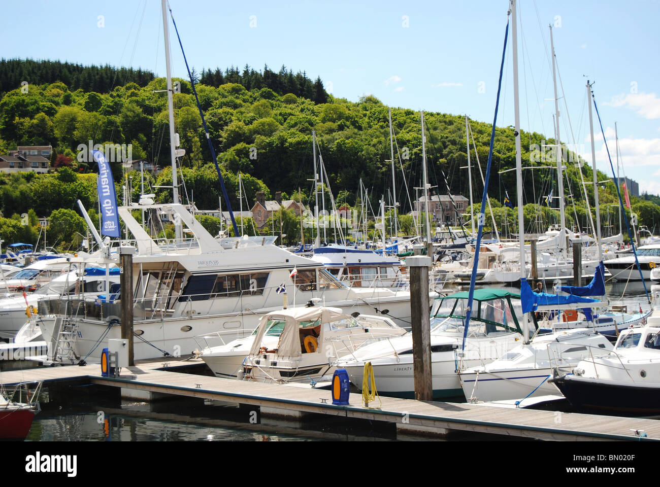 Inverkip marina boats yachts hires stock photography and images Alamy