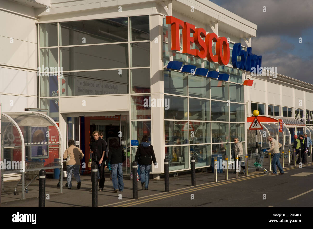 Haverfordwest supermarket hires stock photography and images Alamy
