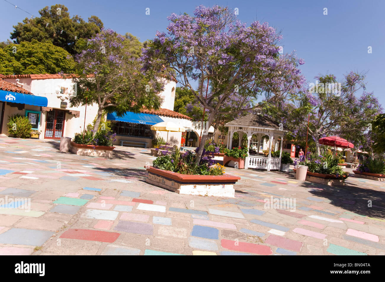 Spanish Village Museum, San Diego, California, USA Stock Photo Alamy