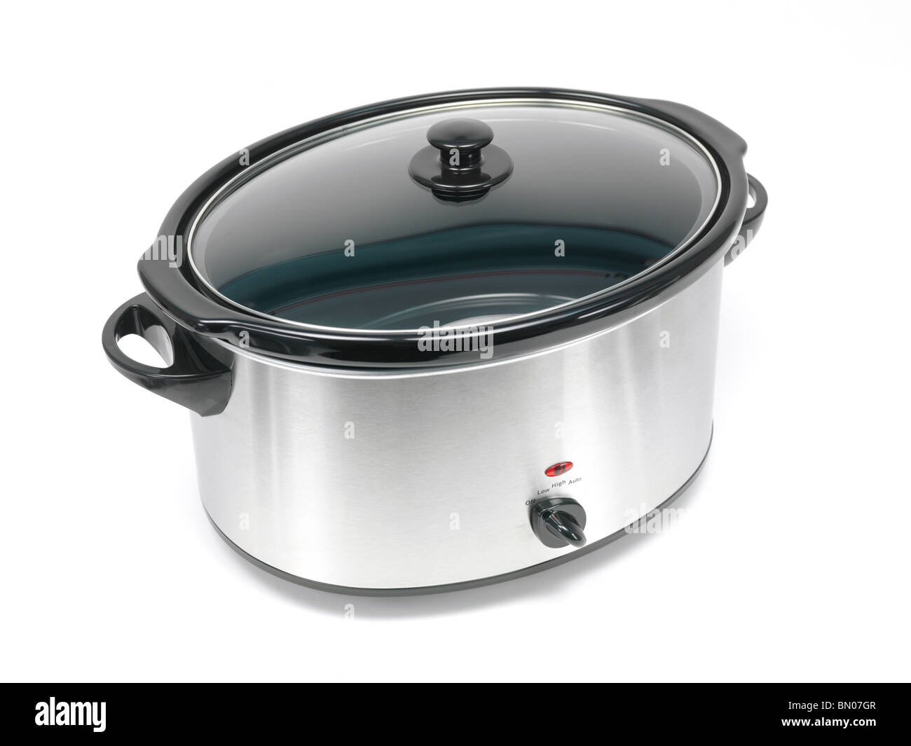 An electric slow cooker Stock Photo Alamy