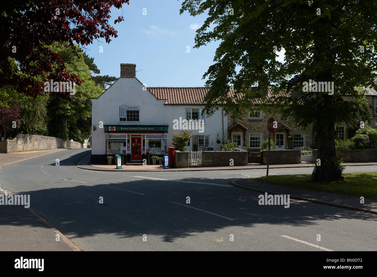 BURTON LEONARD VILLAGE NORTH YORKSHIRE UNITED KINGDOM UK Stock Photo Alamy