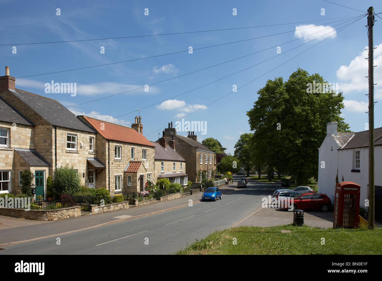 BURTON LEONARD VILLAGE NORTH YORKSHIRE UNITED KINGDOM UK Stock Photo Alamy