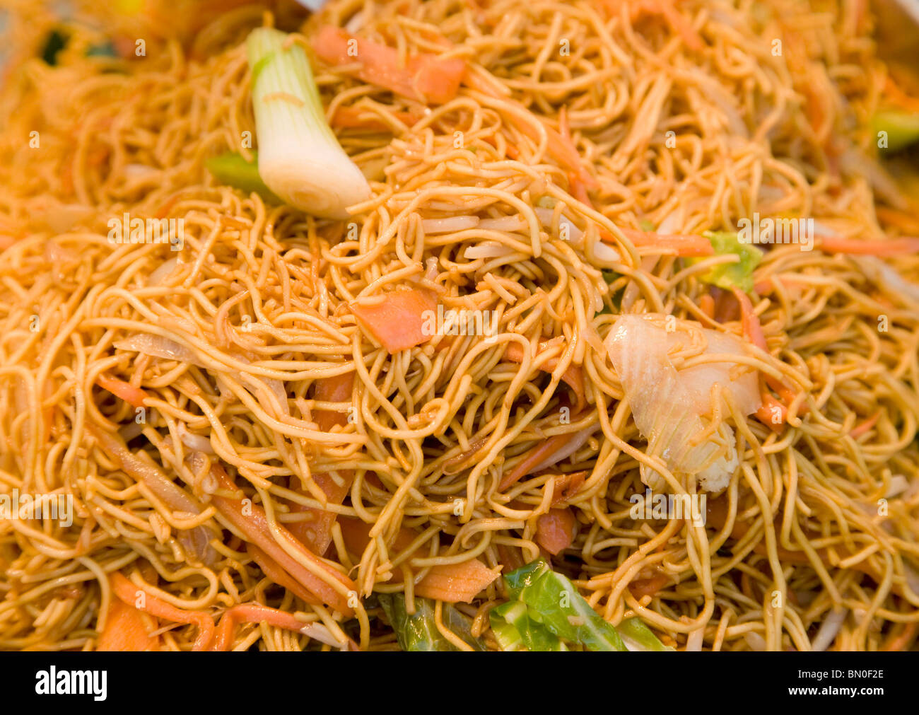 Chinese fried noodles Stock Photo - Alamy