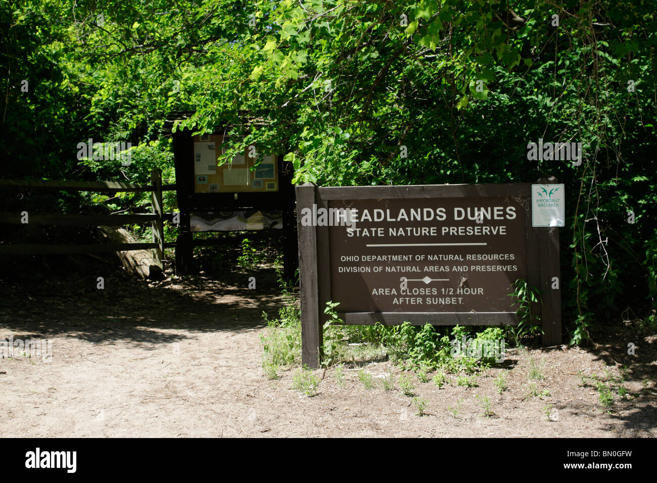 Headlands Dunes State Nature Preserve Stock Photo Alamy