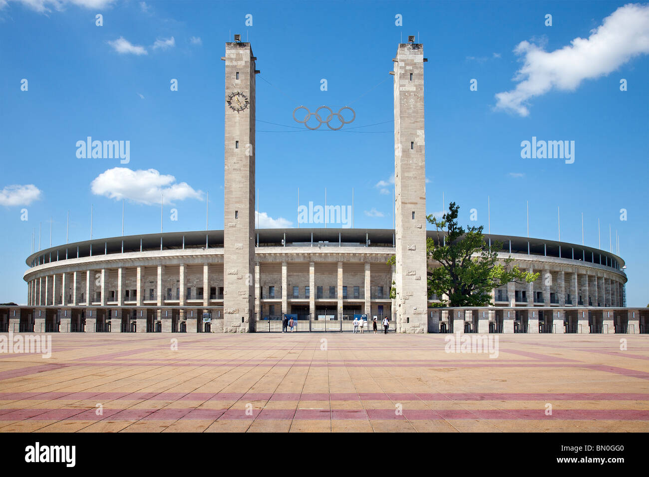 Olympic Stadium, Berlin, Germany Stock Photo