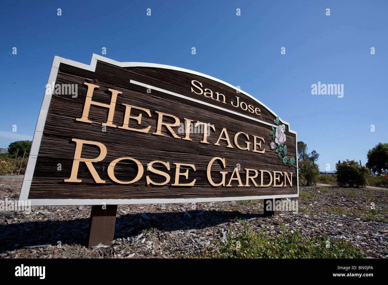 Heritage Rose Garden, San Jose, CA Stock Photo Alamy