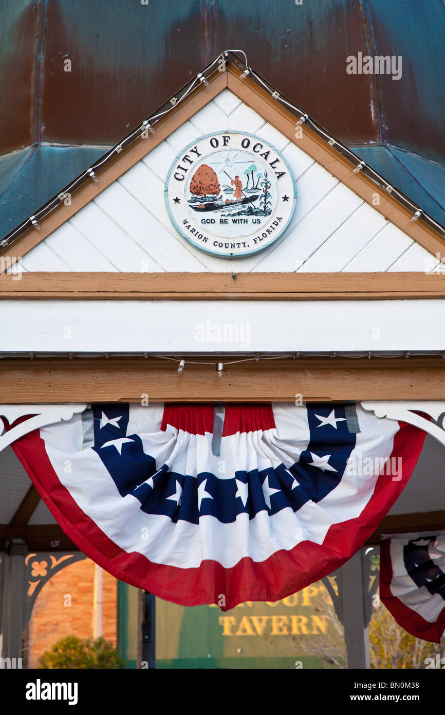 Ocala, FL Mar 2009 Gazebo at Downtown Square in Ocala, Florida is