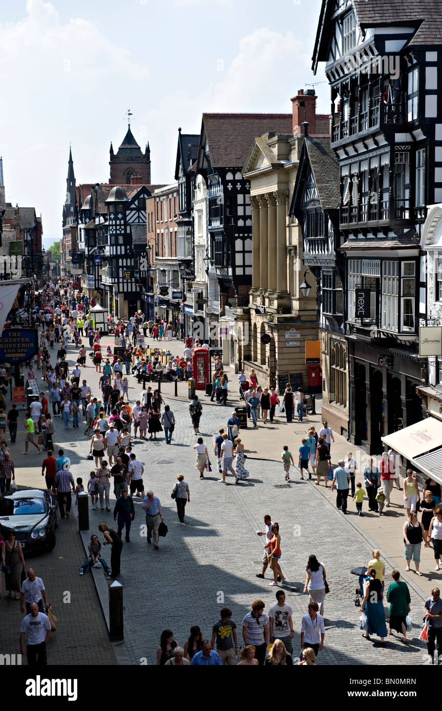 Eastgate Street, Chester Stock Photo Alamy