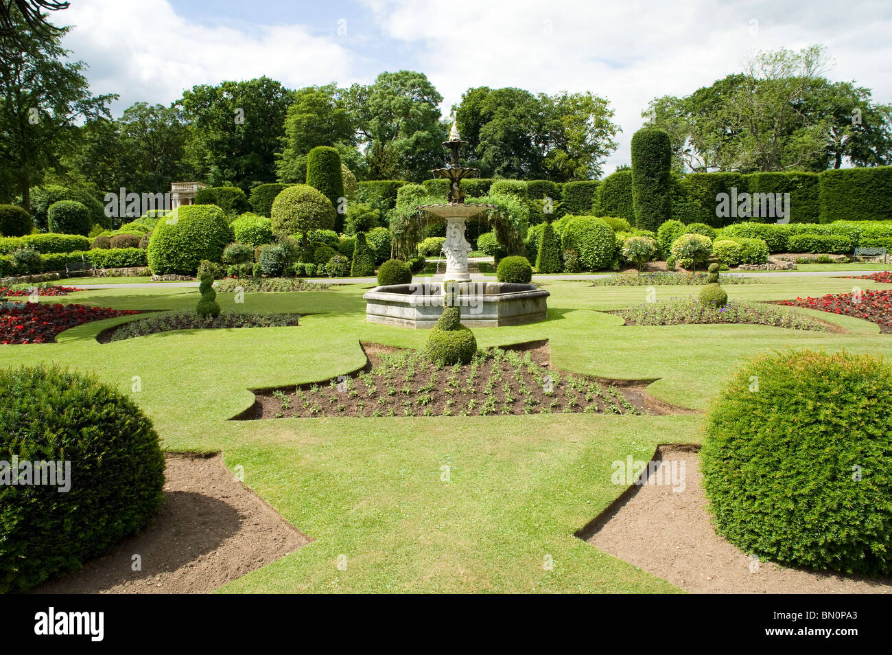 Brodsworth Hall and Gardens, Doncaster, South Yorkshire. UK Stock Photo