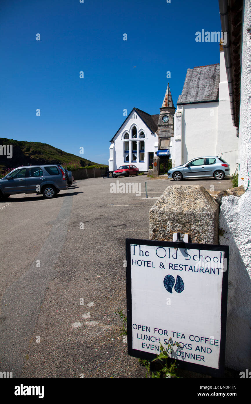 The old school house used in Dov Martin TV series, in Port Isaac