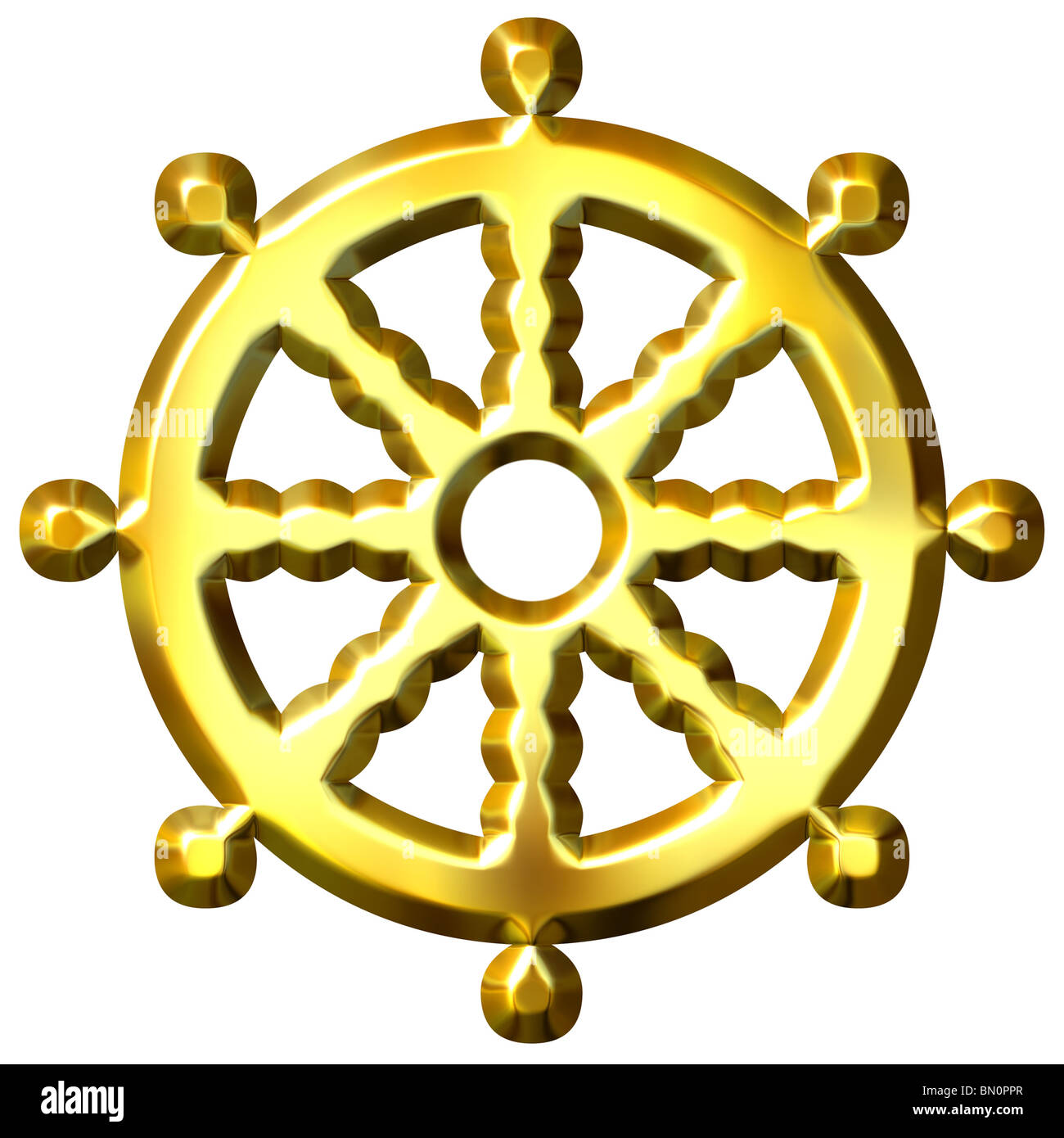 Buddhist Symbol Wheel Buddhist Symbol Wheel