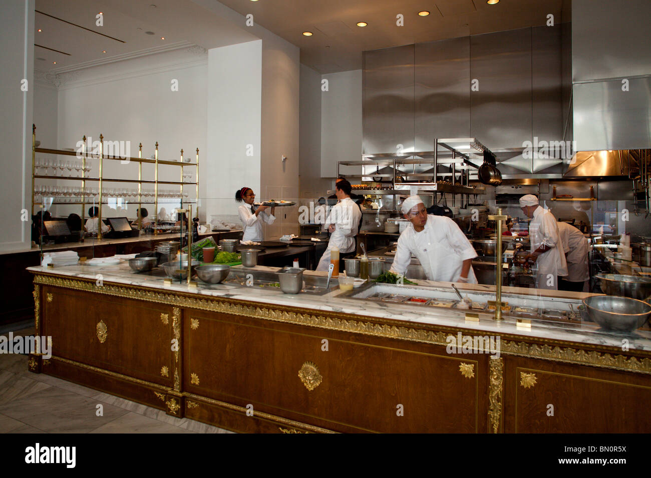 Bottega Louie Restaurant Downtown Los Angeles California United States Of America Stock Photo Alamy