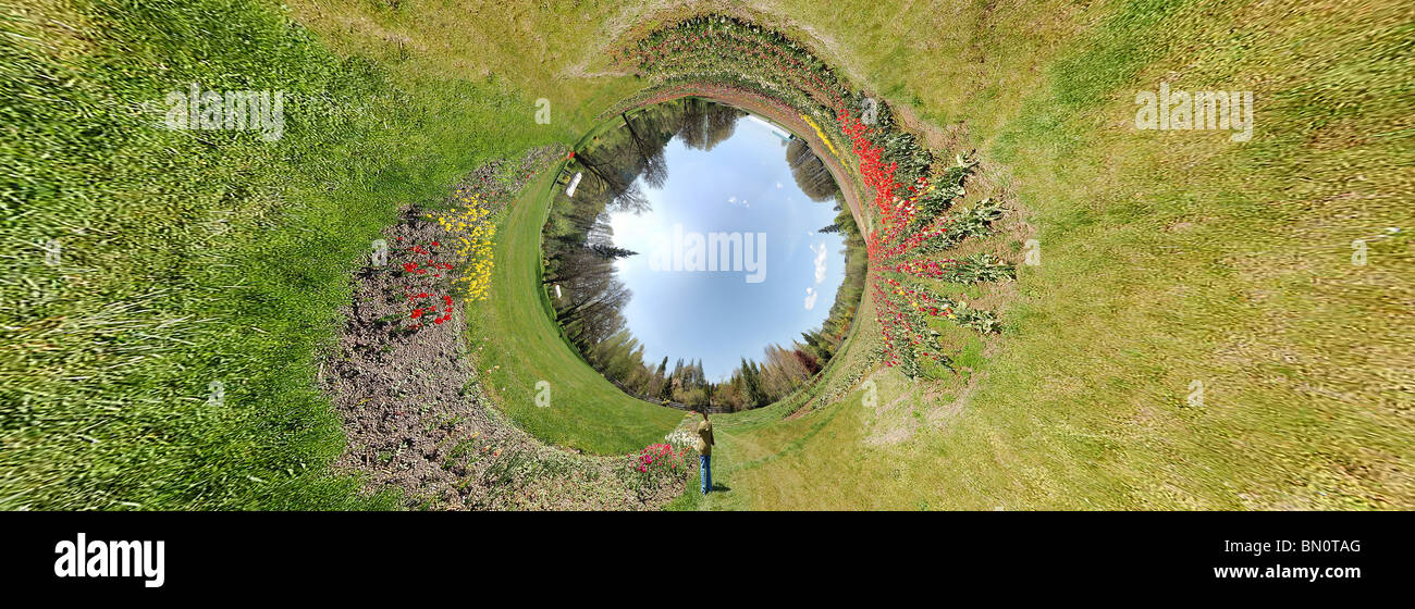 Nature grass tunnel Stock Photo Alamy