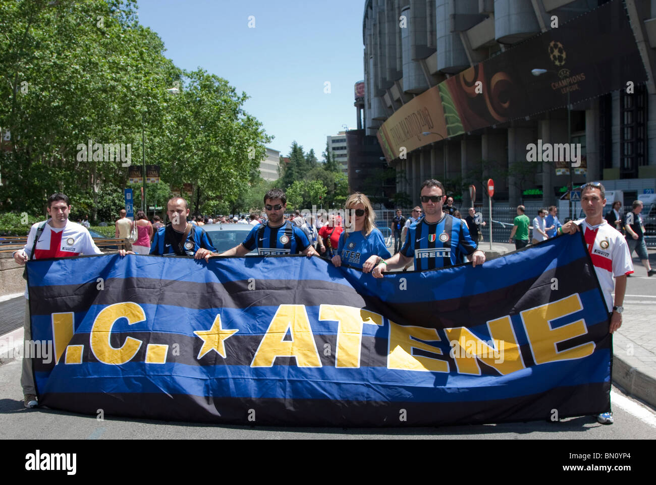 MADRID SPAIN 22052010 The UEFA Champions League final between