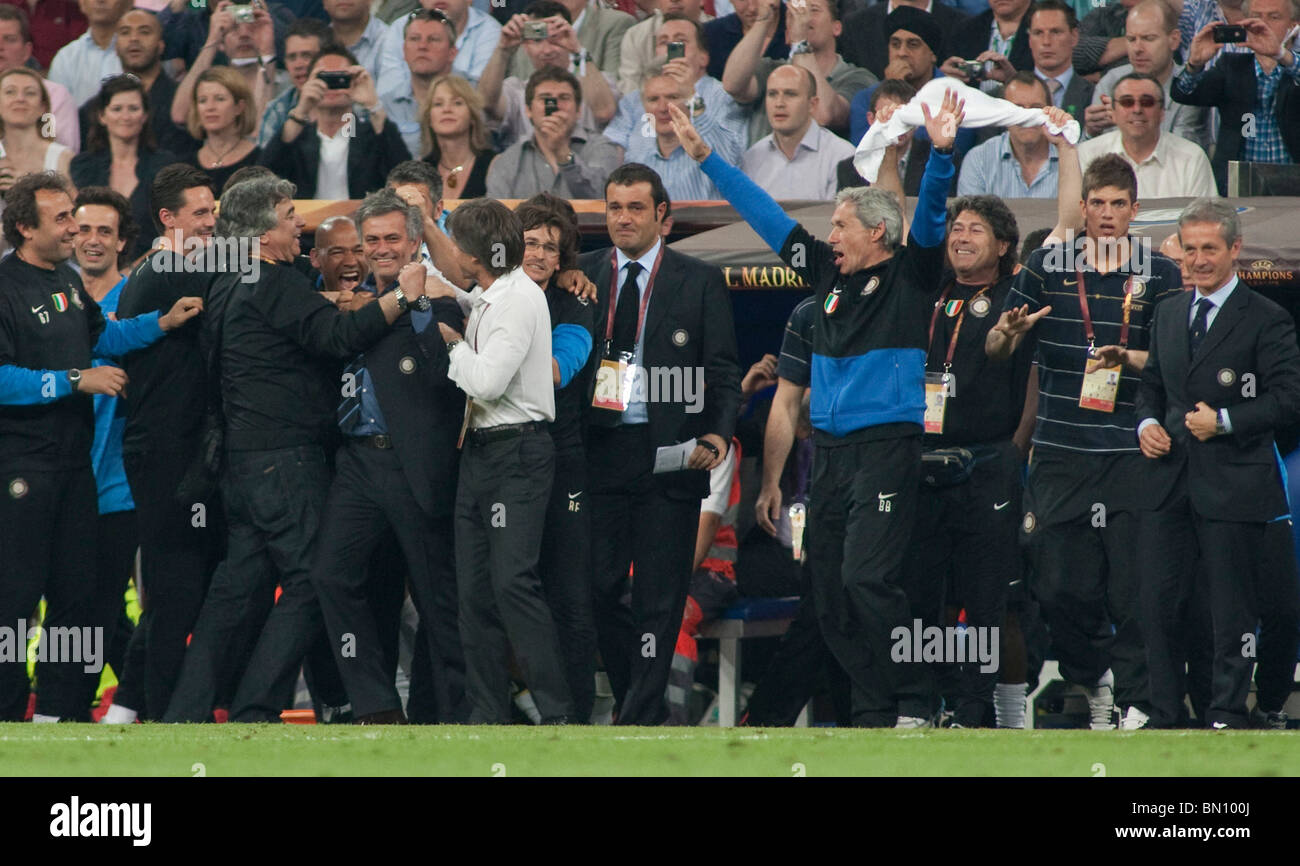 MADRID SPAIN 22052010 The UEFA Champions League final between