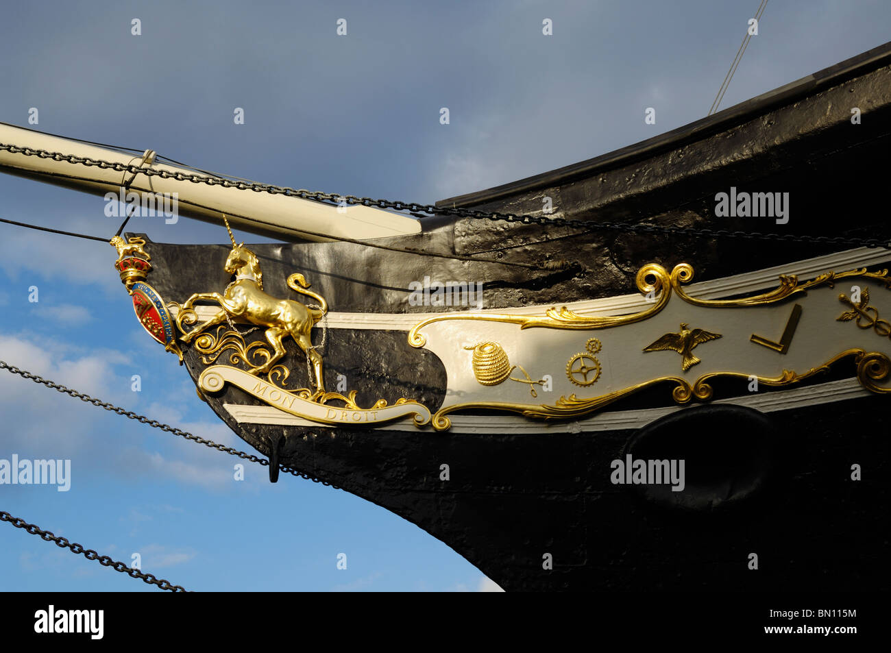 The Iron Bow Of The Ss Great Britain In The Great Western Dockyard