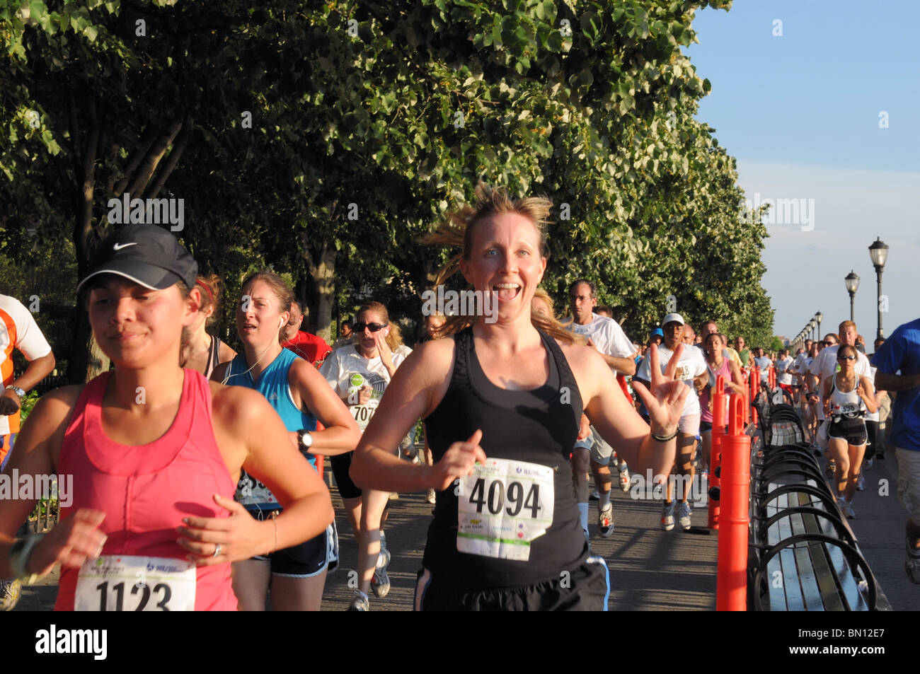 Raising Rase An American Heart Association fund-raising race attracted thousands of ...