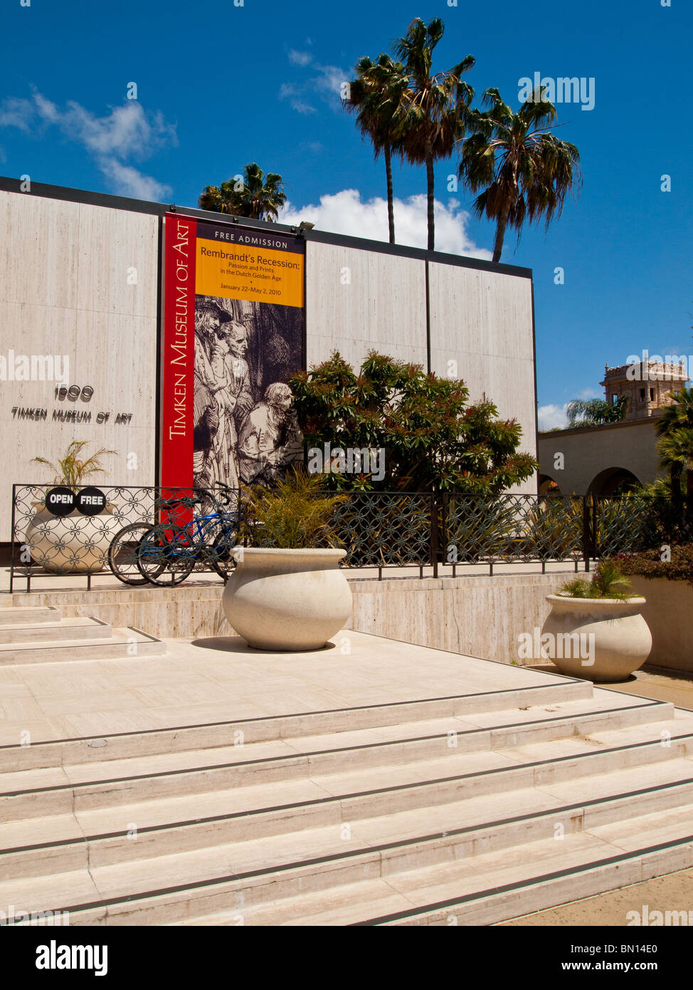 Timken Museum of Art, Balboa Park, San Diego, California, USA. - Stock Image