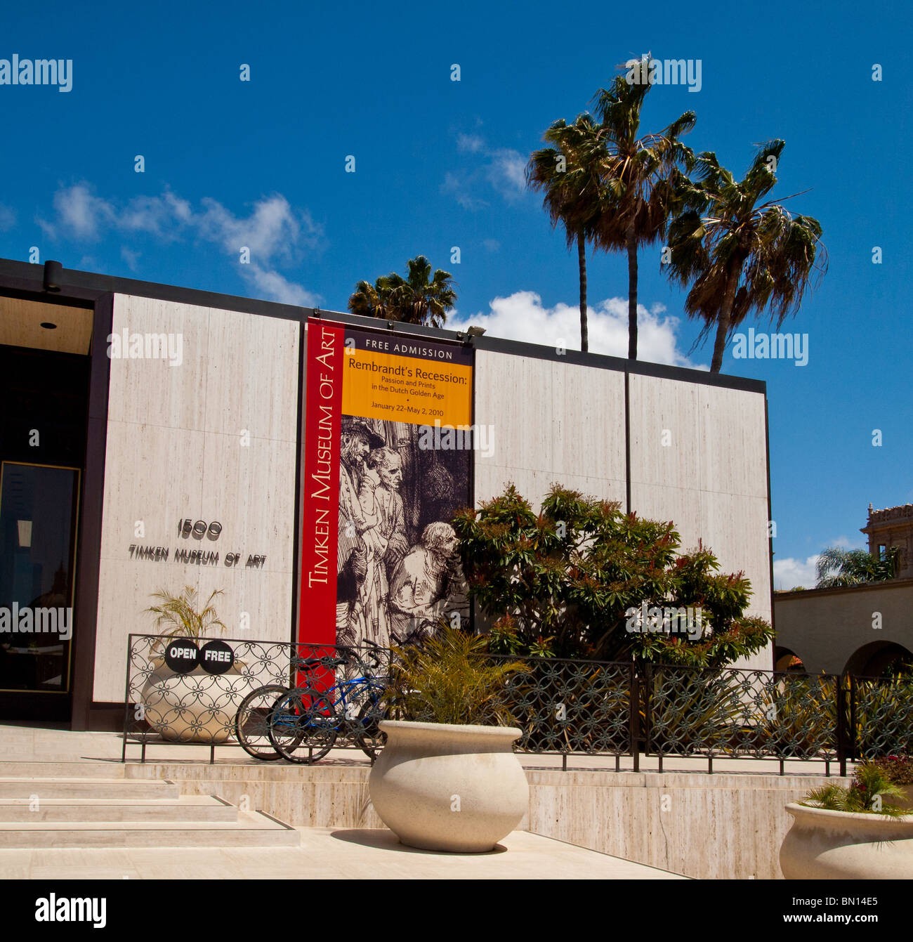 Timken Museum of Art, Balboa Park, San Diego, California, USA. - Stock Image