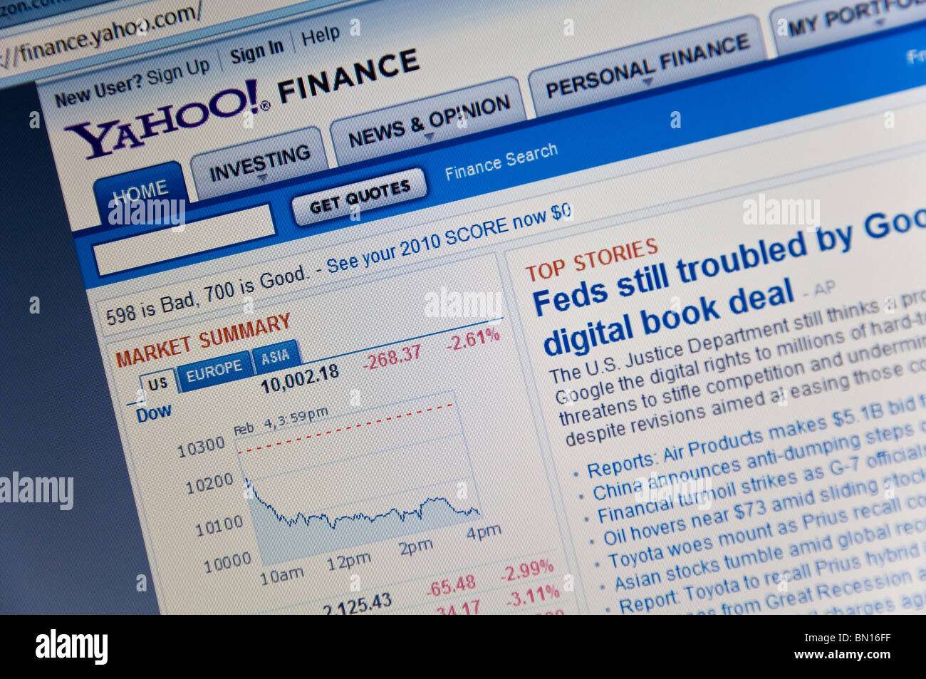 Yahoo hi-res stock photography and images - Alamy