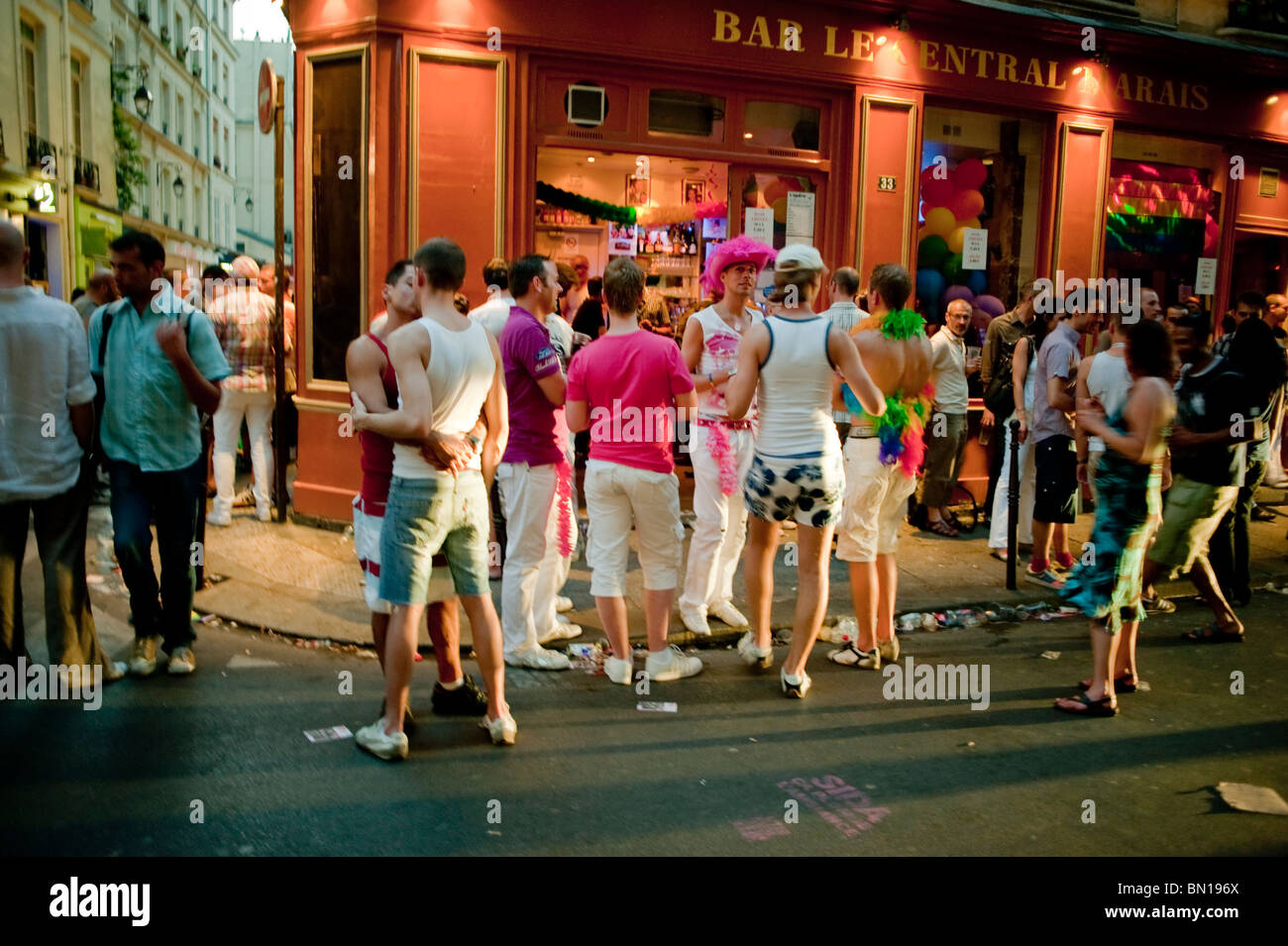 People Celebrating in Gay Bars, Paris Editorial Photography - Image of  equality, curiosity: 14906992