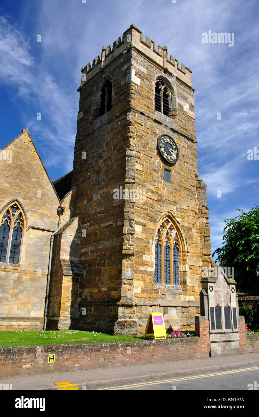 St Edmund's Parish Church, Shipston-on-Stour, Warwickshire, England, United Kingdom Stock Photo