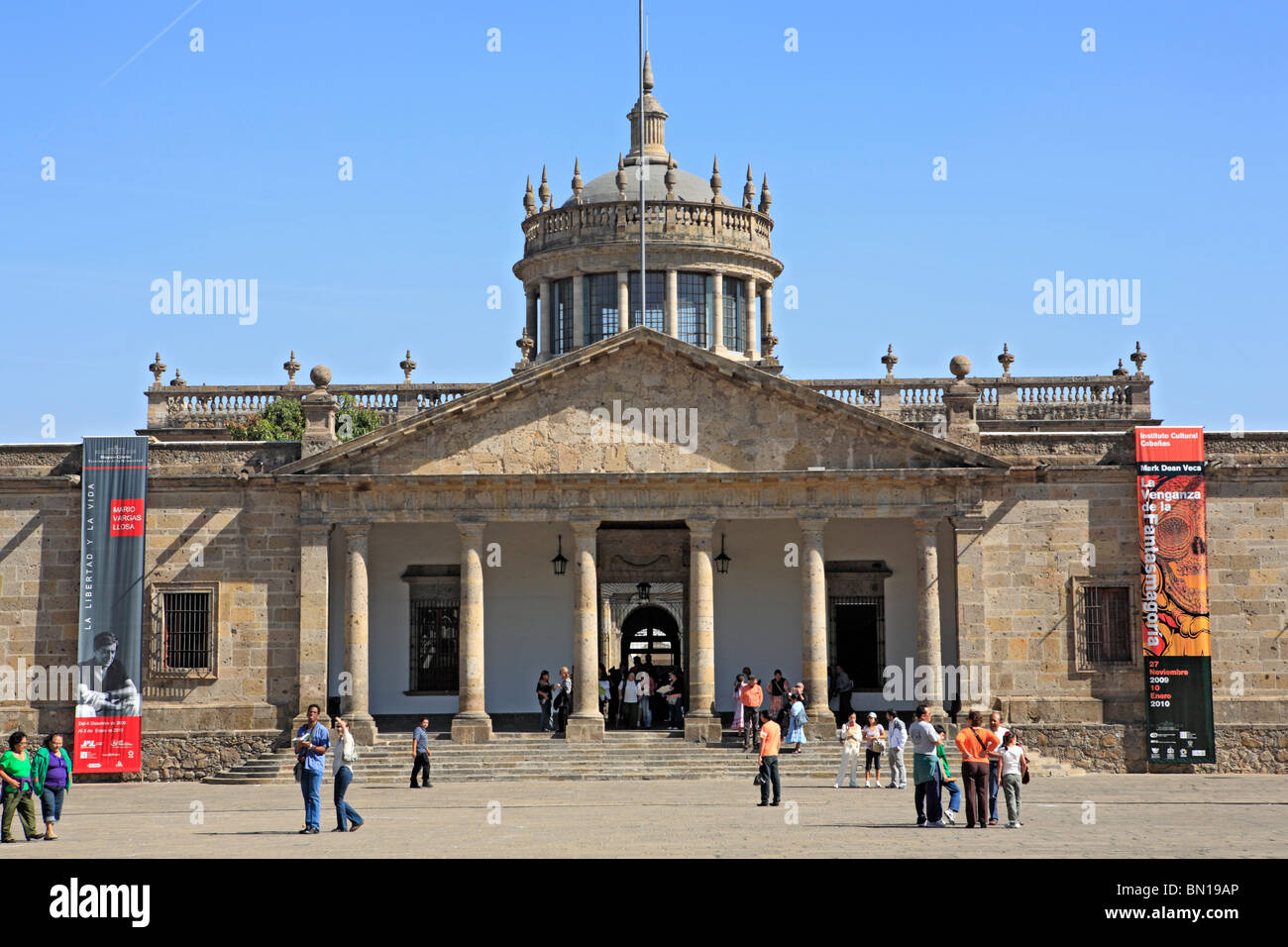 Instituto cultural Cabanas (1845), Guadalajara, state Jalisco, Mexico Stock Photo