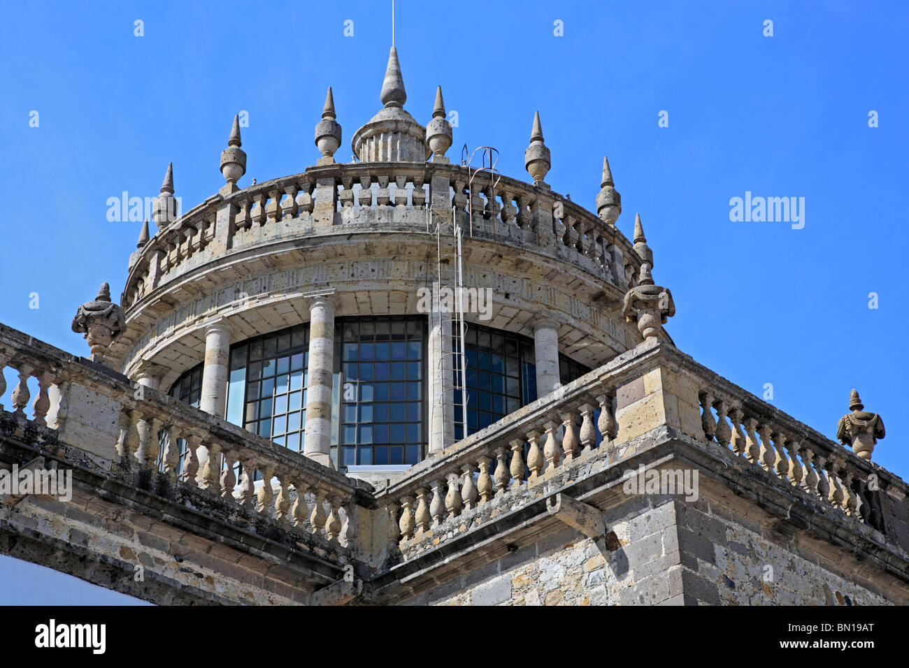 Instituto cultural Cabanas (1845), Guadalajara, state Jalisco, Mexico Stock Photo