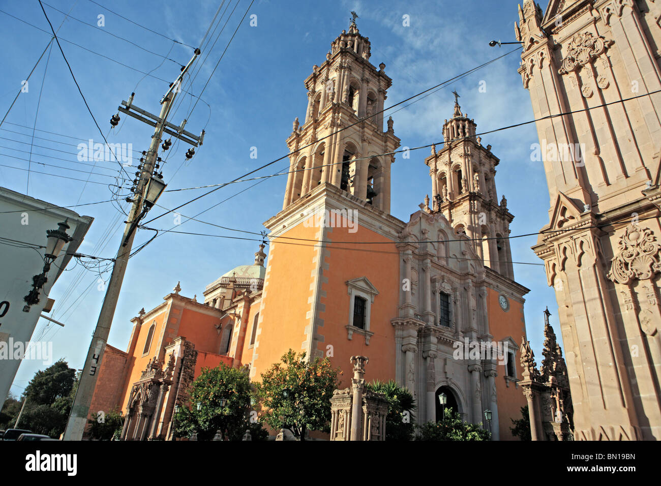 Santuario de la Soledad (1819), Jerez de Garcia Salinas, state Zacatecas, Mexico Stock Photo Alamy